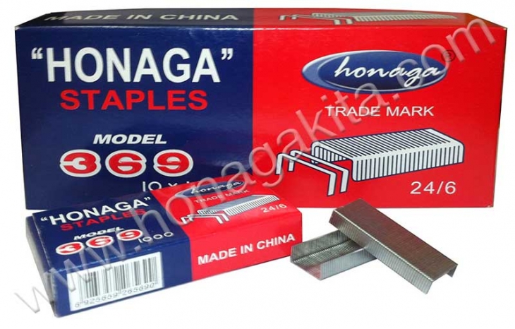 Isi Staples Honaga 369