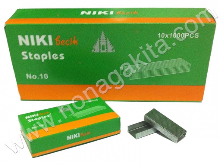 Isi Staples Nikibecik #10