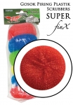 Gosok Panci Plastik SUPER finX (Scourer Ball) Gosok Panci Plastik SUPER finX (Scourer Ball)