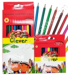 Pensil Gambar Clever Pendek (Color Pencil)